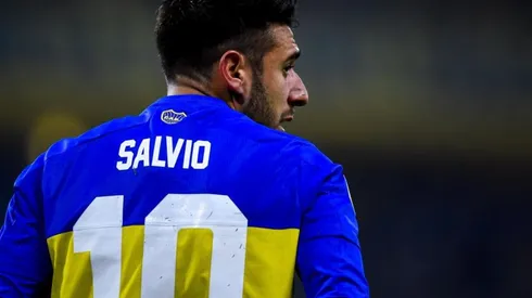 Salvio usó la 10 de Boca. (Getty)