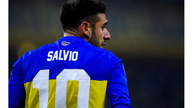 Salvio usó la 10 de Boca. (Getty)