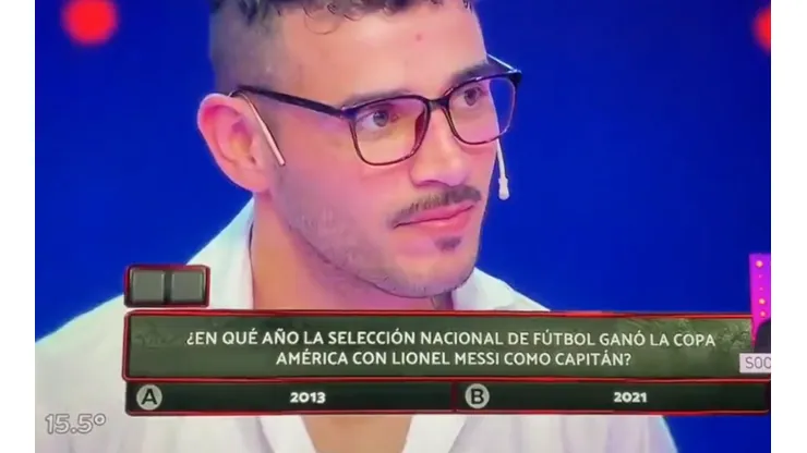 Le preguntaron en qué año salió campeona Argentina de la Copa América y su respuesta fue insólita