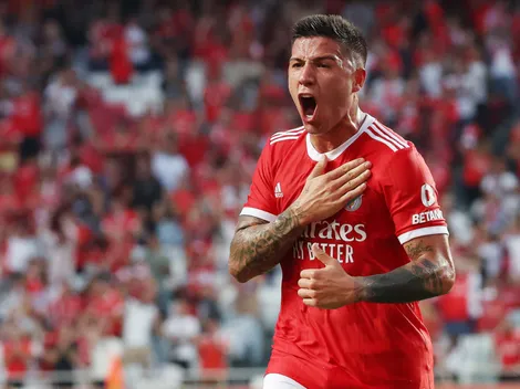 El guiño de 2 jugadores de Boca para Enzo Fernández tras su gol en la Champions