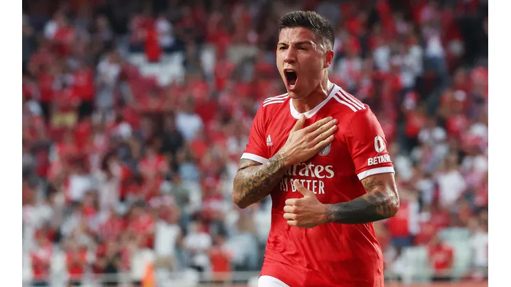 Enzo Fernández: debut y gol.