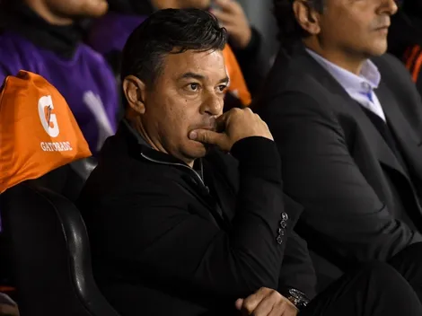 ¿Cambia el esquema? Gallardo planea sacar al doble nueve ante Independiente