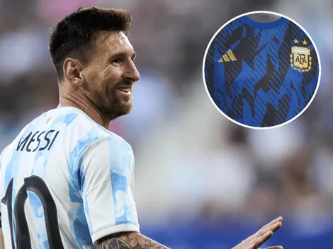 No es la violeta: sacan a la luz una nueva camiseta de Argentina para Qatar 2022