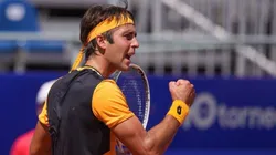 Tomás Etcheverry en acción.