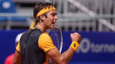 Tomás Etcheverry en acción.