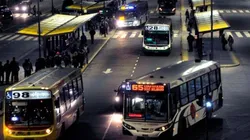 Paro de colectivos.