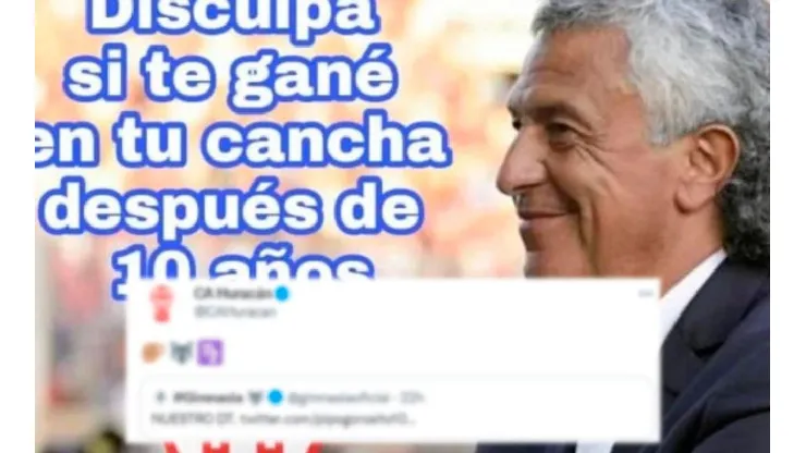 "Virgo": la respuesta de Huracán a Gimnasia tras el tuit de Pipo Gorosito