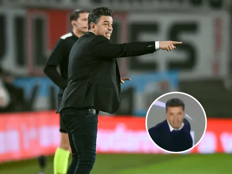 El grito de Gallardo a David Martínez que no se vio durante la derrota de River