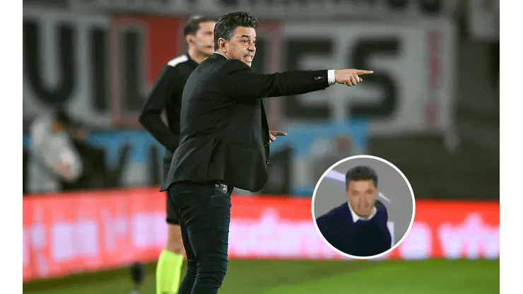 No se vio: el grito de Gallardo a uno de los jugadores de River más resistido en el último tiempo