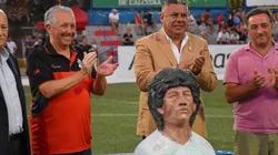 El homenaje que le hizo el COTIF a Maradona en L'Alcudia
