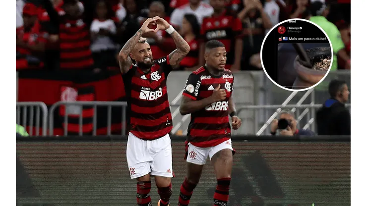 Fue viral: Flamengo presentó un refuerzo uruguayo y en Boca enloquecieron
