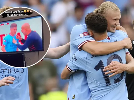 "Chupame la p... Guardiola": el exabrupto de un jugador de la Selección festejando el gol de Julián