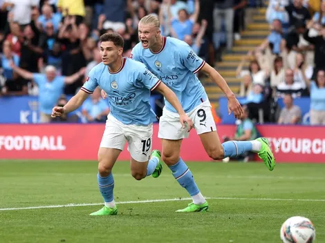 VIDEO | Julián Álvarez entró y tardó pocos minutos en hacer su primer gol en el City