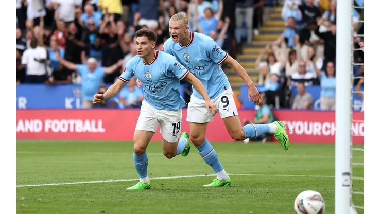 Julián Álvarez: debut y gol.