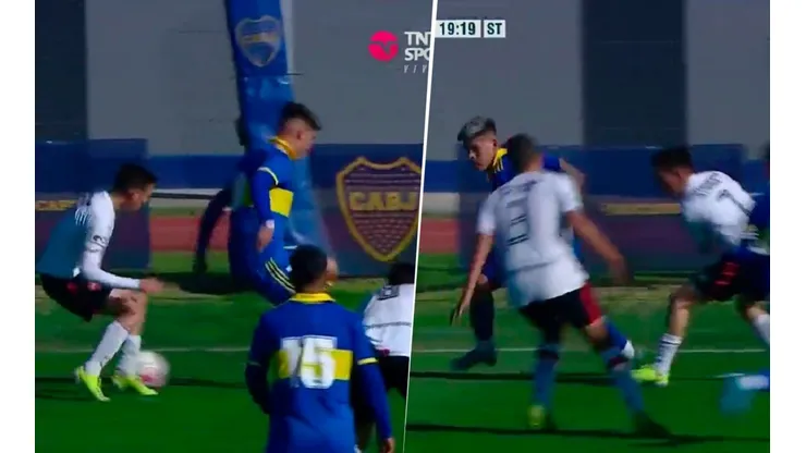 VIDEO | El lujo riquelmeano de Brandon Cortés en el triunfo de la Reserva de Boca