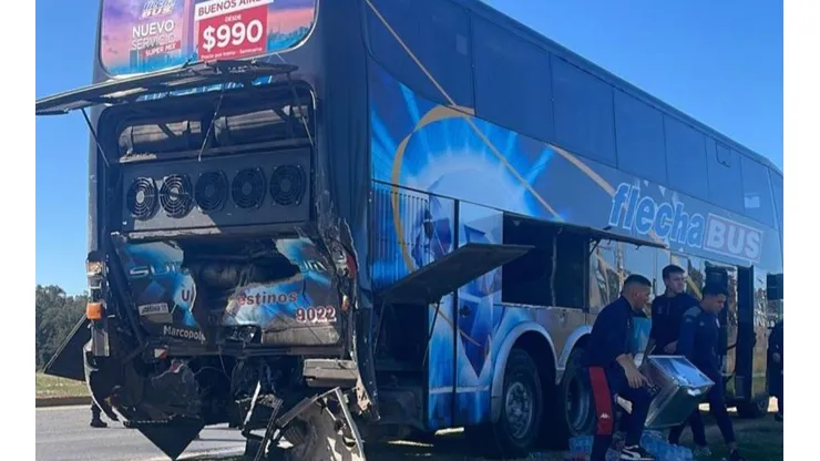 El parte médico de Unión tras el accidente sufrido por el plantel