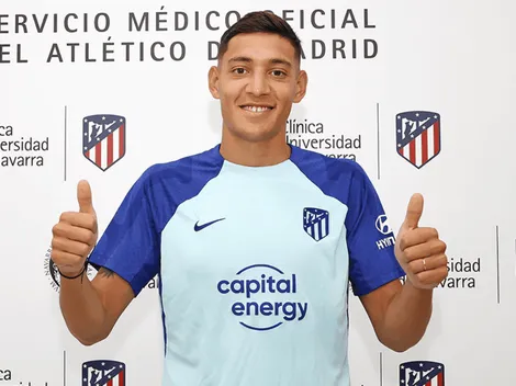 Es oficial: Atlético Madrid confirmó a Nahuel Molina como refuerzo