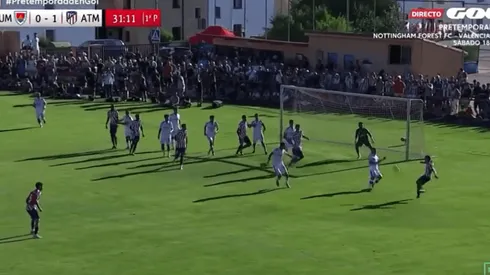 VIDEO | El golazo de Angelito Correa en un amistoso del Aleti