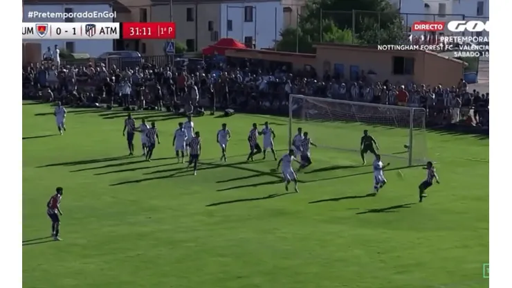 VIDEO | El golazo de Angelito Correa en un amistoso del Aleti