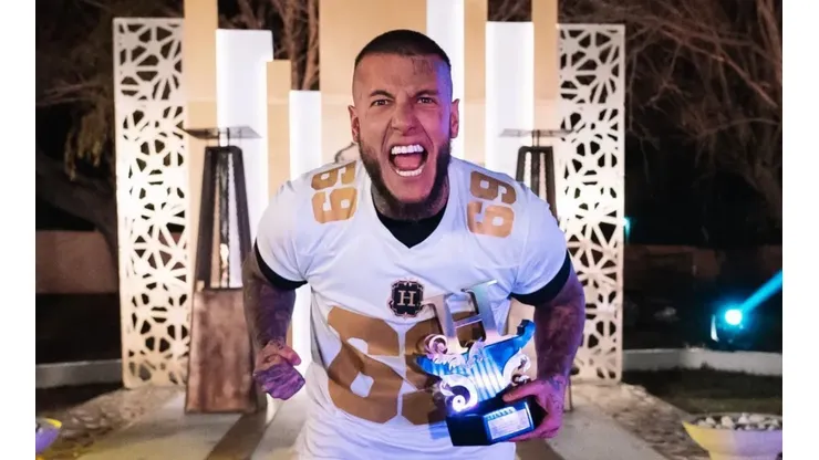 Alex Caniggia, ganador de El Hotel de los Famosos.