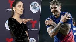 Tini y De Paul, juntos.