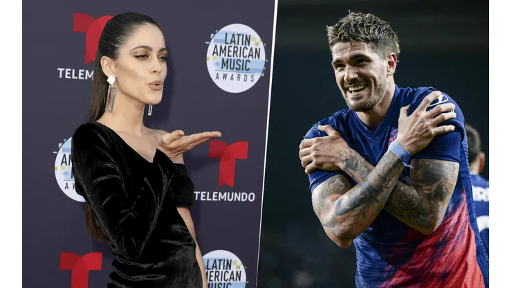 Tini y De Paul, juntos.