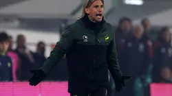 Se la jugó: la frase de Beccacece sobre el pase de Frías a Boca que sorprendió a todos