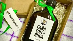 Caña con ruda.