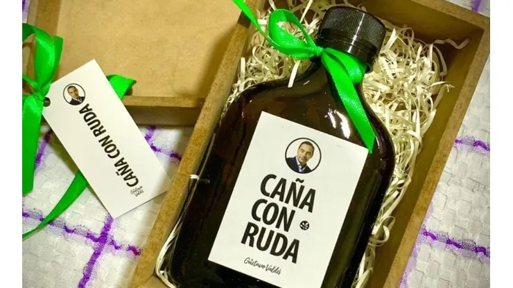 Caña con ruda.