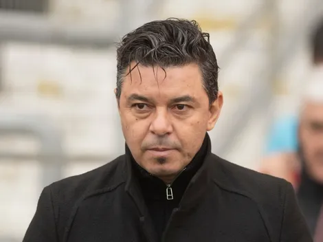 A pesar del triunfo de River, Gallardo se fue sin hablar