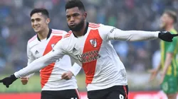 La rompió: en números, ¿qué le aportó Borja a River desde su ingreso vs. Aldosivi?