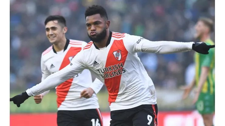 La rompió: en números, ¿qué le aportó Borja a River desde su ingreso vs. Aldosivi?