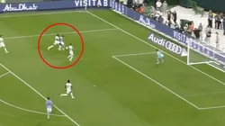 Julián casi hace su primer gol.