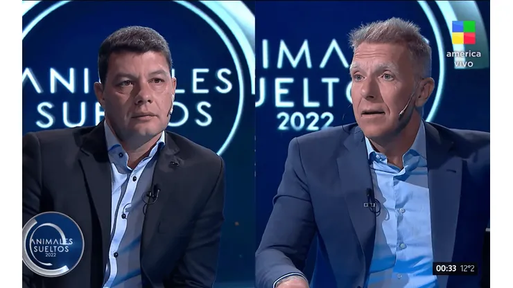Battaglia, Fantino y un momento imperdible.