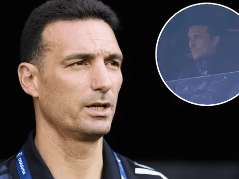 Revelan que Scaloni estuvo en el Monumental para ver a Santiago Simón