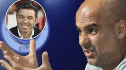 Guardiola y su elogio a Gallardo.