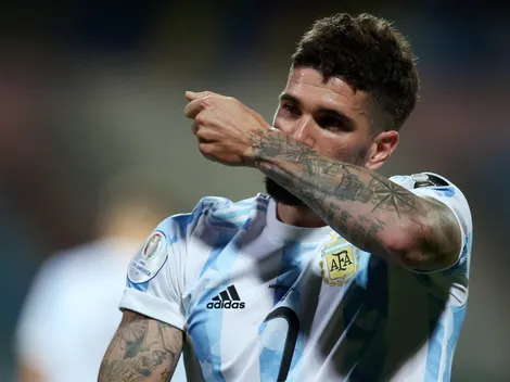 Con frase emotiva: la historia de De Paul mientras dicen que puede perderse el Mundial