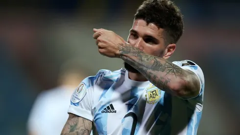 De Paul y su historia en Instagram.