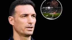 ¿A quién fue a ver? Scaloni, presente en el Monumental para el River-Gimnasia