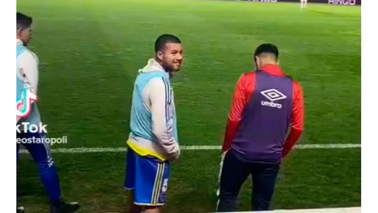 VIDEO | Terminó riéndose: el grito de un plateista de Argentinos a Weigandt
