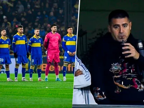 Riquelme y una motivadora frase al plantel de Boca en la práctica post derrota ante Argentinos