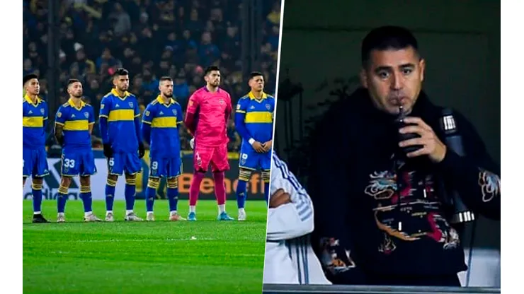 "Ustedes...": la contundente frase de Riquelme al plantel de Boca tras la derrota ante Argentinos