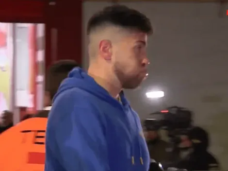 Su expresión dice todo: el gesto de Rossi mientras Boca se iba sin hablar