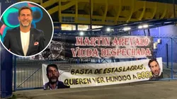 Por el pasacalles en su contra que apareció en La Bombonera, Toti Pasman estalló contra Riquelme y el Consejo: "Cobardes"