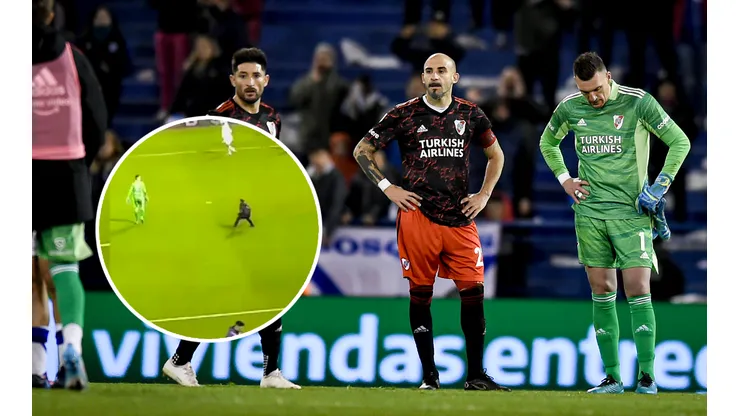 VIDEO | No se vio: el impensado "intruso" que le gritó el gol de Vélez en la cara a Armani