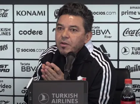 Gallardo negó una crisis en River: "Estamos lejos de pensar que esté todo terminado"