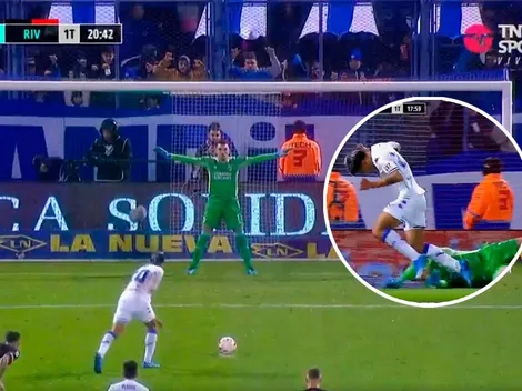 VIDEO | Armani hizo el penal como en la Copa y Bou volvió a mojar contra River