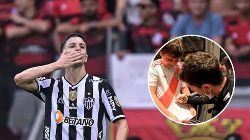 VIDEO | La reacción de Nacho Fernández cuando hincha de River le pidió que vuelva al club