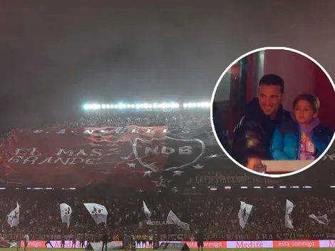 ¿A quién fue a ver? Lionel Scaloni dijo presente en la cancha de Newell's