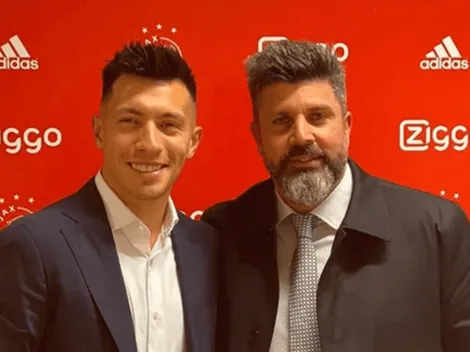 La foto de Bragarnik con Lisandro Martínez que confirma su pase al United